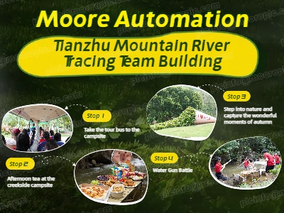 De las calles de la ciudad a los arroyos de montaña: el retiro otoñal de Moore Automation