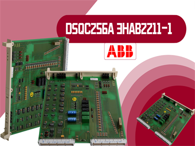 Todo lo que necesita saber sobre el módulo de sensor ABB DSQC256A 3HAB2211-1