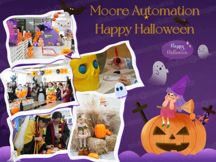 Carnaval de Halloween de Moore Automation: Aventura de coleccionismo de sellos