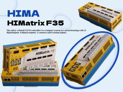 Descripción general del controlador relacionado con la seguridad HIMA HIMatrix F35