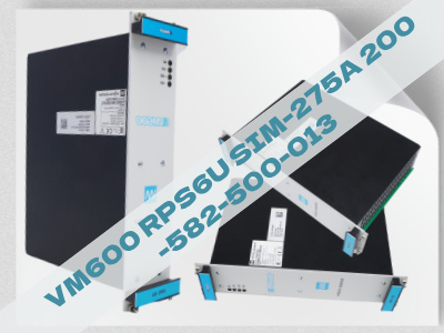 VIBRO METER VM600 RPS6U SIM-275A 200-582-500-013 Módulo de fuente de alimentación