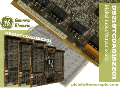 Descripción de la placa de E/S digital GE DS215TCDAG1BZZ01A