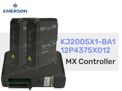 Emerson KJ2005X1-BA1 (12P4375X012): Controlador MX de alto rendimiento para sistemas DeltaV