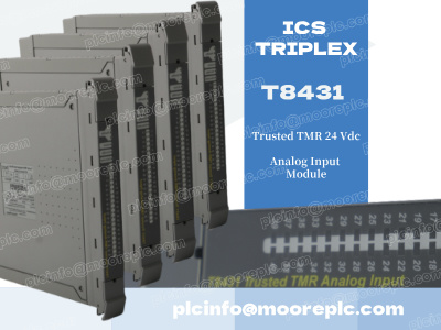 Módulo de entrada analógica ICS Triplex T8431 Trusted® TMR de 24 V CC: características y ventajas