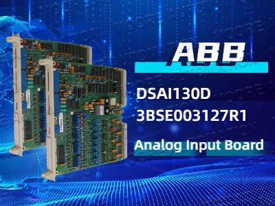 Placa de entrada analógica ABB DSAI130D 3BSE003127R1: Características y ventajas clave