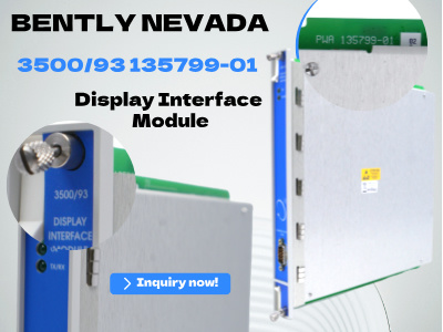 Bfully Nevada 3500/93 135799-01 Módulo de interfaz de pantalla